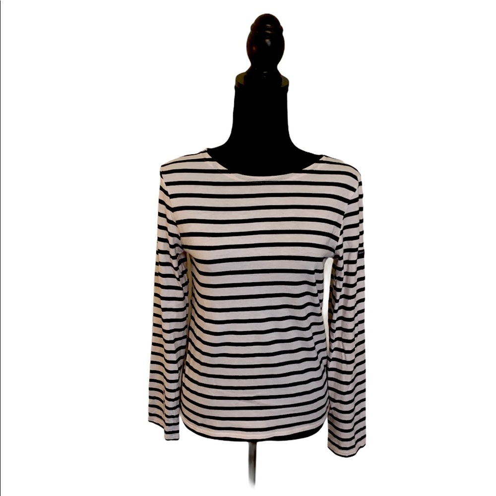 Modern Miniquiers Tee; Neige/Marine shirt